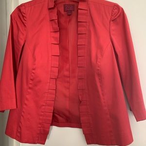 Short jacket 3/4 sleeves beautiful orange color